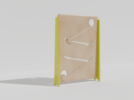 Развивающая игровая панель с дорожками вверх-вниз - fgospostavki.ru - Белово