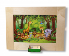 Тактильно-развивающая панель «Мир зверей» - fgospostavki.ru - Белово