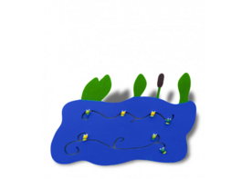 Тактильно-развивающая панель «Пруд» - fgospostavki.ru - Белово