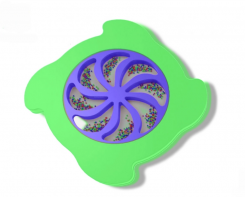 Тактильно-развивающая панель «Вращение радуги» - fgospostavki.ru - Белово