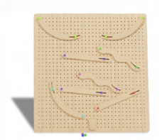 Тактильно-развивающая панель «Веселые горки» - fgospostavki.ru - Белово
