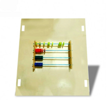 Тактильно-развивающая панель «Цветные счеты» - fgospostavki.ru - Белово