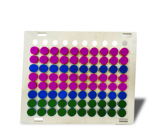 Тактильно-развивающая панель «Цветные фигурки» - fgospostavki.ru - Белово