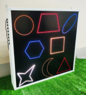 Панель интерактивная со светящимися цветными фигурами - fgospostavki.ru - Белово