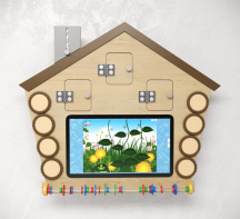 Интерактивный бизиборд с программным логопедическим комплексом и элементами «Избушка» - fgospostavki.ru - Белово