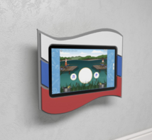 Интерактивная панель с программным логопедическим комплексом «Флаг России» - fgospostavki.ru - Белово