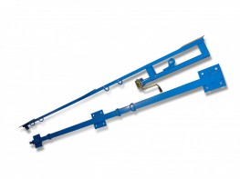 Стойка волейбольная пристенная с механизмом натяжения (без сетки) - fgospostavki.ru - Белово