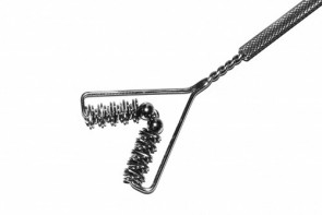 Зонд массажный "Логоёж-рогатка" на толстой ручке с накаткой - fgospostavki.ru - Белово