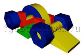 Модуль-трансформер "Снегоход" (полоса препятствий - 11 элементов) - fgospostavki.ru - Белово