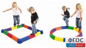 Дорожка балансировочная "Радуга" - fgospostavki.ru - Белово