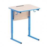 Стол ученический с наклоном столешницы (0-24°) на прямоугольной трубе - fgospostavki.ru - Белово