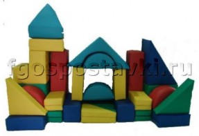 Мягкий модуль-конструктор "Стройка" (26 элементов) - fgospostavki.ru - Белово