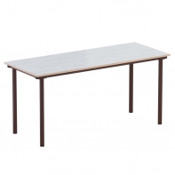 Стол обеденный 6-местный под скамейки на круглой трубе - fgospostavki.ru - Белово