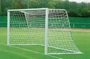 Сетка для футбольных ворот (нить 3 миллиметра, 5Х2Х(1Х1,5) ячейка 100Х100) - fgospostavki.ru - Белово