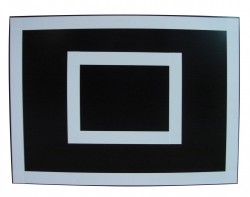 Щит баскетбольный навесной на шведскую стенку (ламинированная фанера), размер 930х670 миллиметров - fgospostavki.ru - Белово