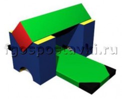 Модуль-трансформер № 8 (с брусом и V-опорами) - fgospostavki.ru - Белово