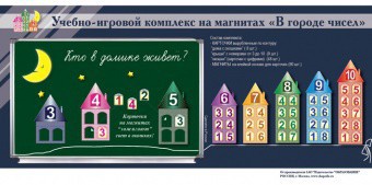 "В городе чисел". Для лучшего понимания и запоминания состава чисел первого десятка - fgospostavki.ru - Белово