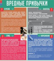 Стенд "Вредные привычки" - fgospostavki.ru - Белово