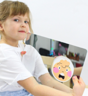 Зеркало логопедическое с отверстием - fgospostavki.ru - Белово