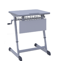 Парта NOMAD V одноместная регулируемая по высоте - fgospostavki.ru - Белово