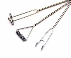 Массажные зонды "Универсальные" на витых ручках с колечком (3 штуки) - fgospostavki.ru - Белово