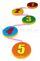 Дорожка "Змейка-шагайка-геометрическая" с цифрами - fgospostavki.ru - Белово