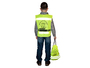 Световозвращающий жилет на молнии для пешеходов - fgospostavki.ru - Белово