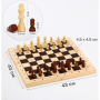 Турнирные шахматы с доской из дерева - fgospostavki.ru - Белово
