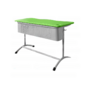 Школьный двухместный стол с перфорированным экраном - fgospostavki.ru - Белово
