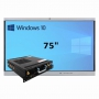 Интерактивная панель 75" (встроенный ПК, Win10) - fgospostavki.ru - Белово