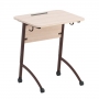 Стол ученический регулируемый на плоскоовальной трубе - fgospostavki.ru - Белово