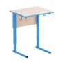 Стол ученический регулируемый (одноместный) на прямоугольной трубе - fgospostavki.ru - Белово