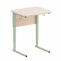 Стол ученический регулируемый (одноместный) на прямоугольной трубе - fgospostavki.ru - Белово