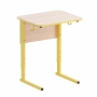 Стол ученический регулируемый (одноместный) на прямоугольной трубе - fgospostavki.ru - Белово
