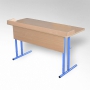 Стол ученический 'Школьник' для кабинета химии с бортиком  - fgospostavki.ru - Белово